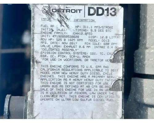 Detroit DD13 Engine Assembly #