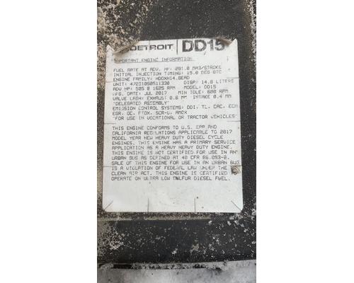 DETROIT DD15 Engine Assembly