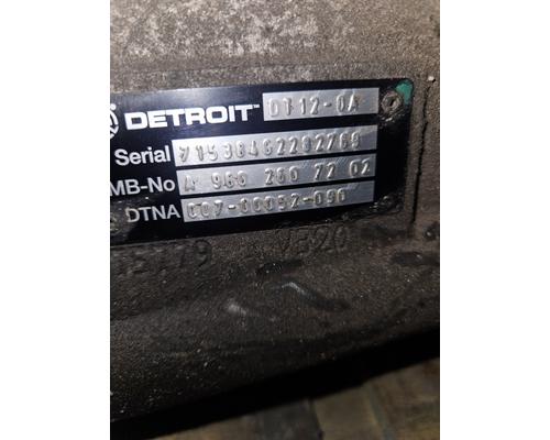 DETROIT DT12-DA Transmission Assembly