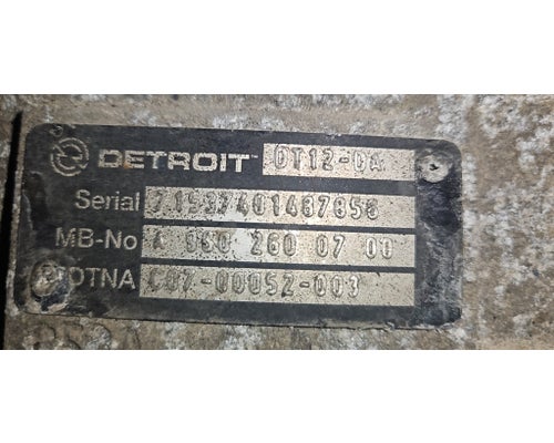 DETROIT DT12-DA Transmission Assembly
