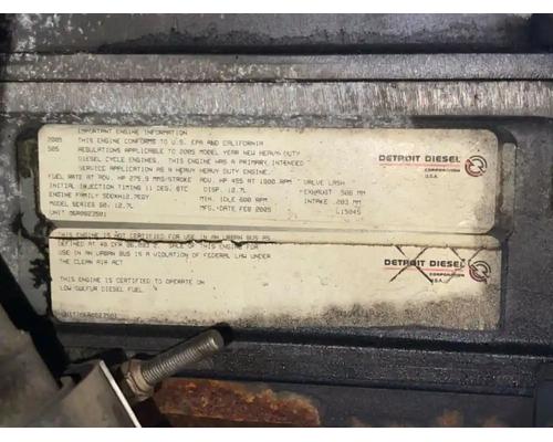  Detroit Series 60 Engine Assembly #