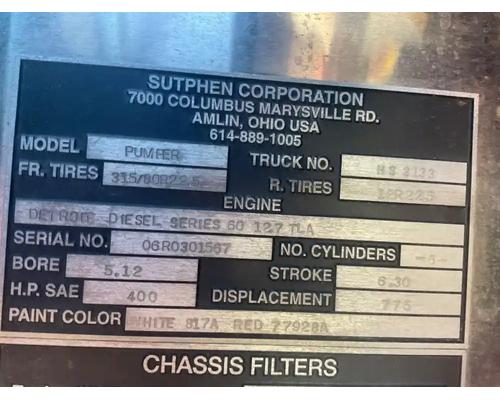  Detroit Series 60 Engine Assembly #