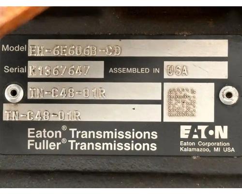  Eaton/Fuller EH-6E606B-CD Transmission Assembly #