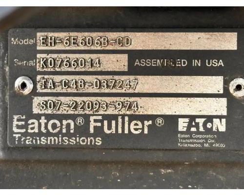  Eaton/Fuller EH-6E606B-CD Transmission Assembly #