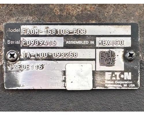  Eaton/Fuller FAOM-15810S-EC3 Transmission Assembly #