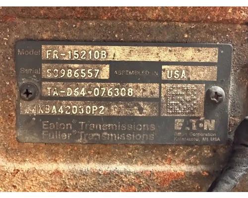  Eaton/Fuller FR-15210B Transmission Assembly #