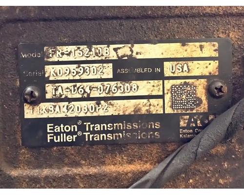  Eaton/Fuller FR-15210B Transmission Assembly #