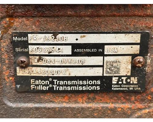  Eaton/Fuller FR-15210B Transmission Assembly #
