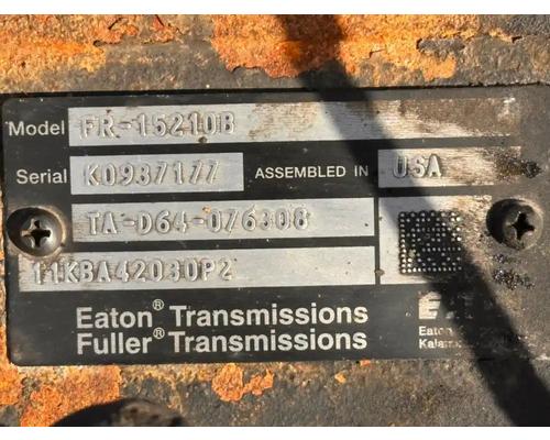  Eaton/Fuller FR-15210B Transmission Assembly #