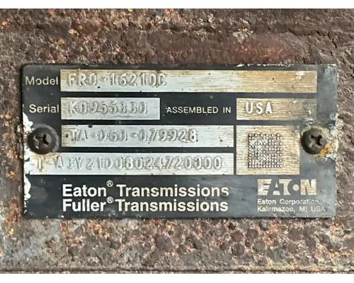  Eaton/Fuller FR016210C Transmission Assembly #