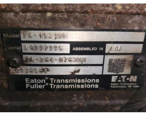  Eaton/Fuller FR15210B Transmission Assembly #