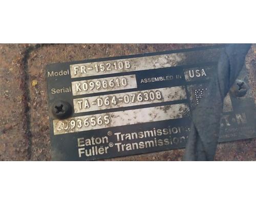  Eaton/Fuller FR15210B Transmission Assembly #