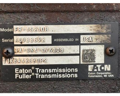  Eaton/Fuller FR15210B Transmission Assembly #