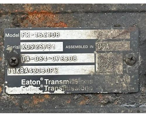  Eaton/Fuller FR15210B Transmission Assembly #