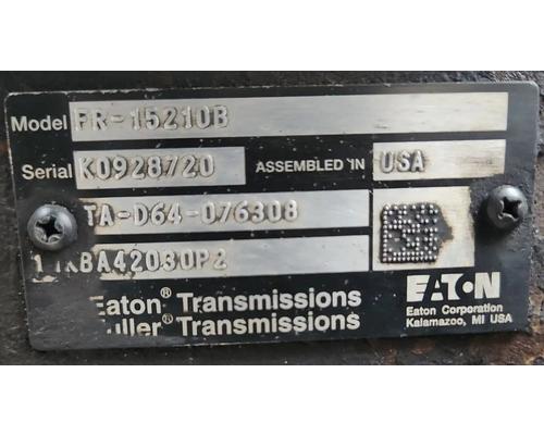 Eaton/Fuller FR15210B Transmission Assembly #