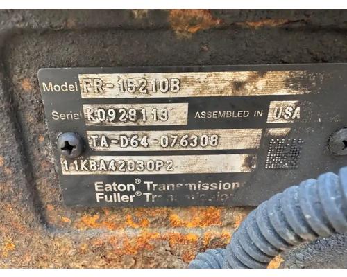  Eaton/Fuller FR15210B Transmission Assembly #