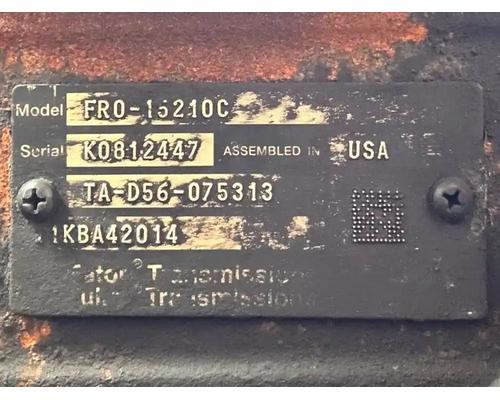  Eaton/Fuller FR15210C Transmission Assembly #