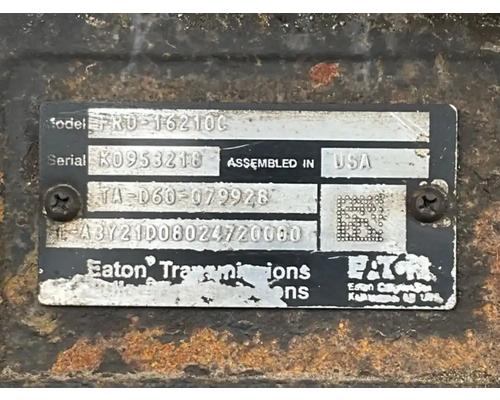  Eaton/Fuller FR16210C Transmission Assembly #