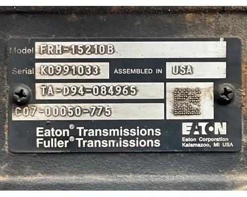  Eaton/Fuller FRM-15210B Transmission Assembly #