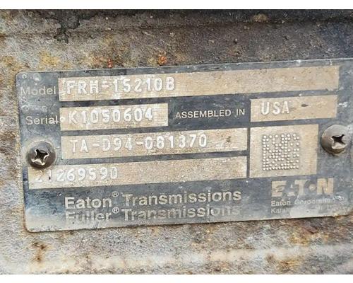  Eaton/Fuller FRM-15210B Transmission Assembly #