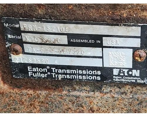  Eaton/Fuller FRM-15210B Transmission Assembly #