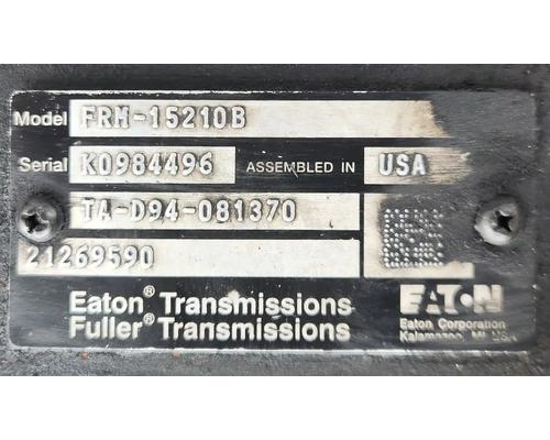  Eaton/Fuller FRM-15210B Transmission Assembly #