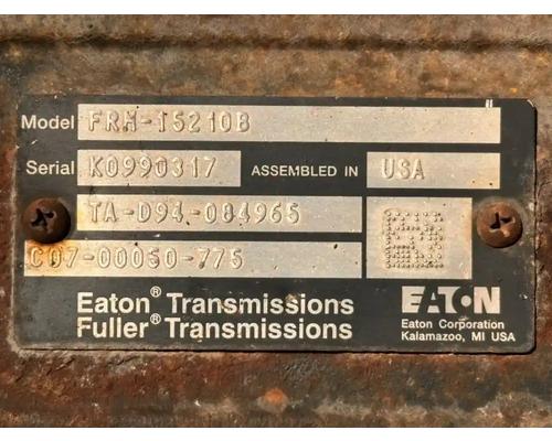  Eaton/Fuller FRM-15210B Transmission Assembly #