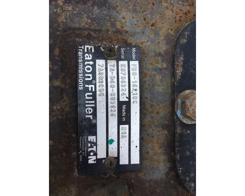  Eaton/Fuller FRO16210C Transmission Assembly #