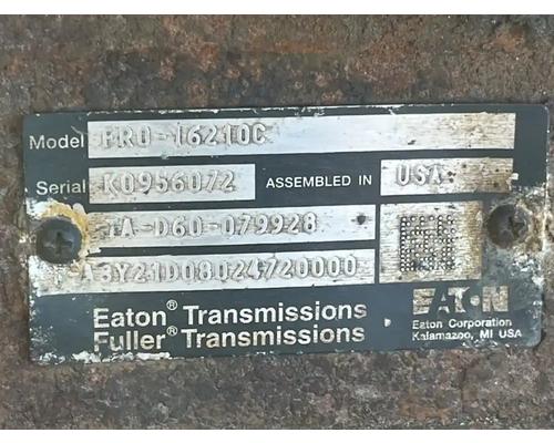  Eaton/Fuller FRO16210C Transmission Assembly #