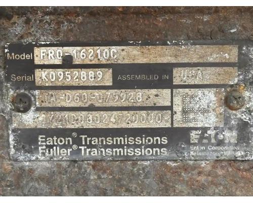  Eaton/Fuller FRO16210C Transmission Assembly #