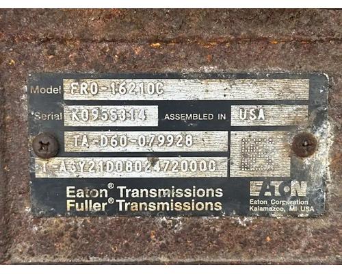  Eaton/Fuller FRO16210C Transmission Assembly #