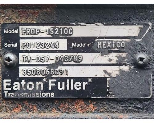  Eaton/Fuller FROF15210C Transmission Assembly #