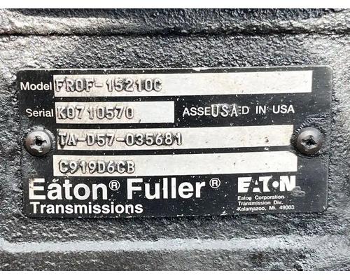  Eaton/Fuller FROF15210C Transmission Assembly #