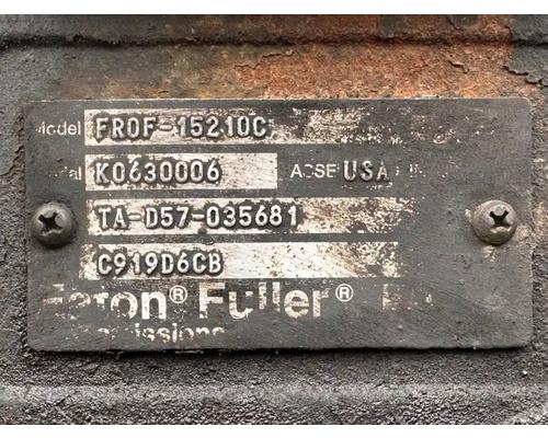  Eaton/Fuller FROF15210C Transmission Assembly #