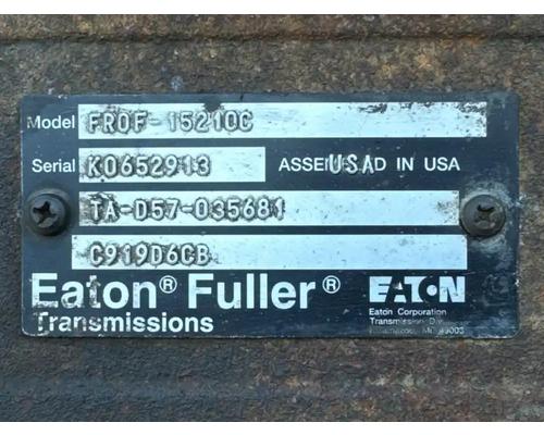  Eaton/Fuller FROF15210C Transmission Assembly #
