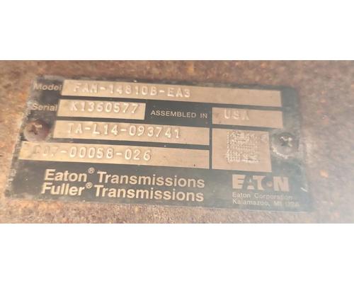  Eaton/Fuller Other Transmission Assembly #