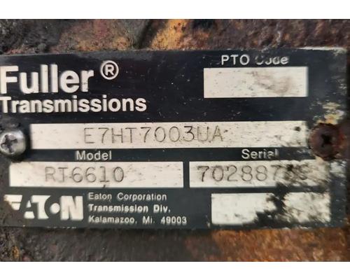  Eaton/Fuller RT6610 Transmission Assembly #