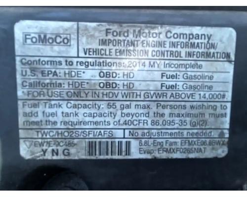  Ford 6.8L V-10 Engine Assembly #