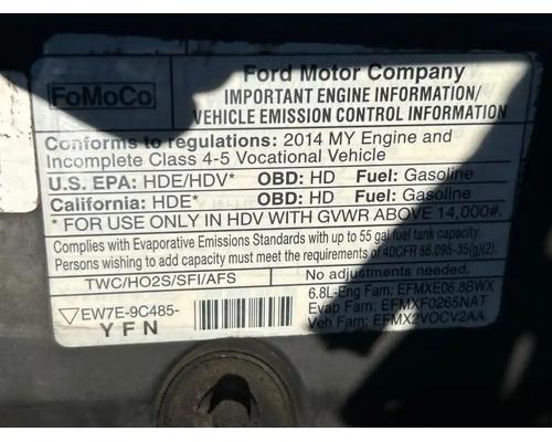  Ford 6.8L V-10 Engine Assembly #