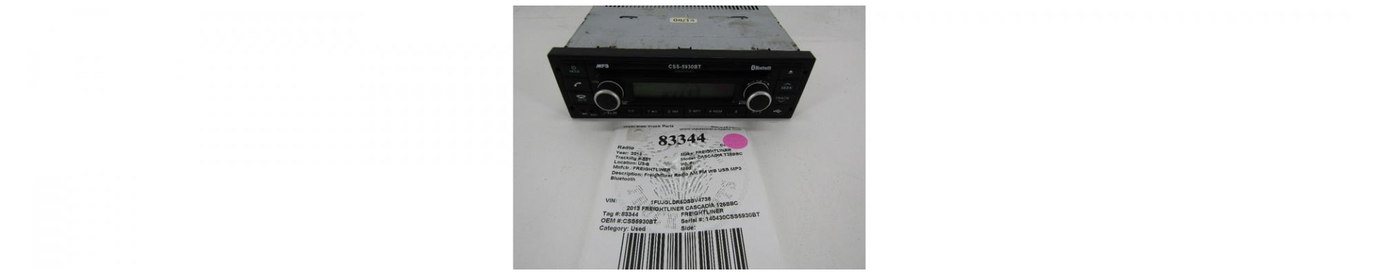 FREIGHTLINER CASCADIA 125BBC Radio OEM# CSS5930BT in OWENSBORO, KY #83344