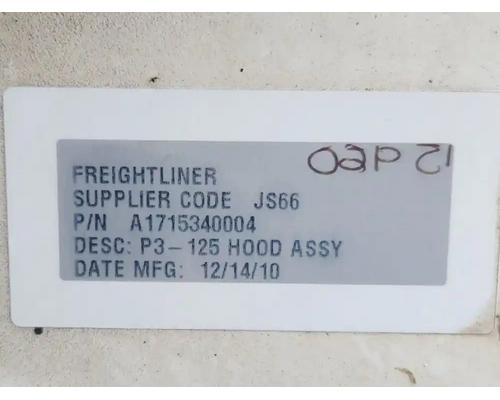  Freightliner Cascadia 125 Hood #