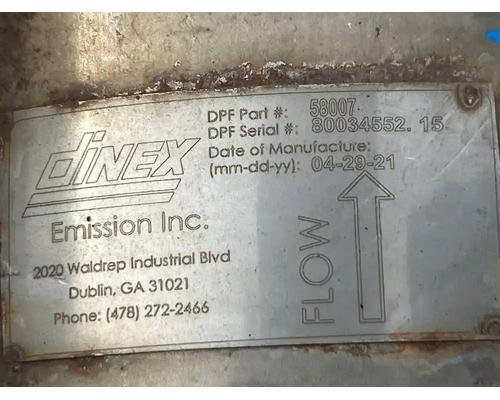  Freightliner MT55 Chassis DPF - Diesel Particulate Filter #