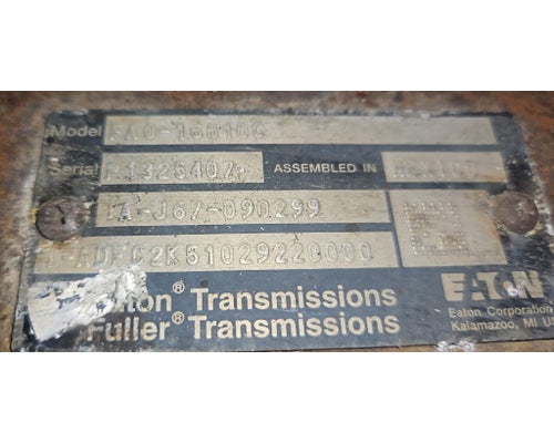 FULLER FAOF-16810C Transmission Assembly