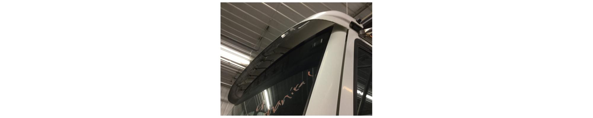 Freightliner FL70 Sun Visor (Exterior) in Spencer, IA Freightliner FL70 Sun Visor (Exterior) in Spencer, IA