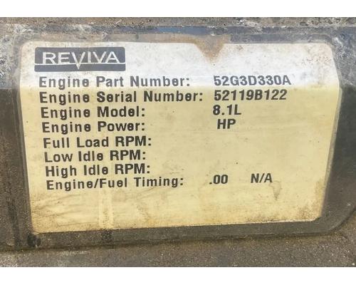  GM/Chev (HD) 8.1L GAS Engine Assembly #
