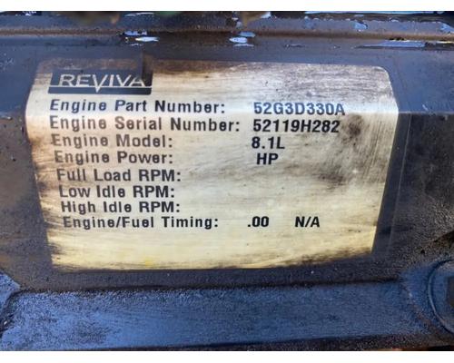  GM/Chev (HD) 8.1L GAS Engine Assembly #