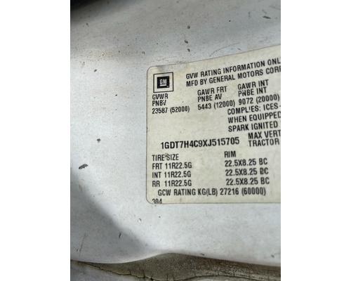 GMC C7500 Complete Vehicle