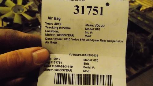 Goodyear 670 Air Bag Oem 566 24 3 110 In Holland Mi