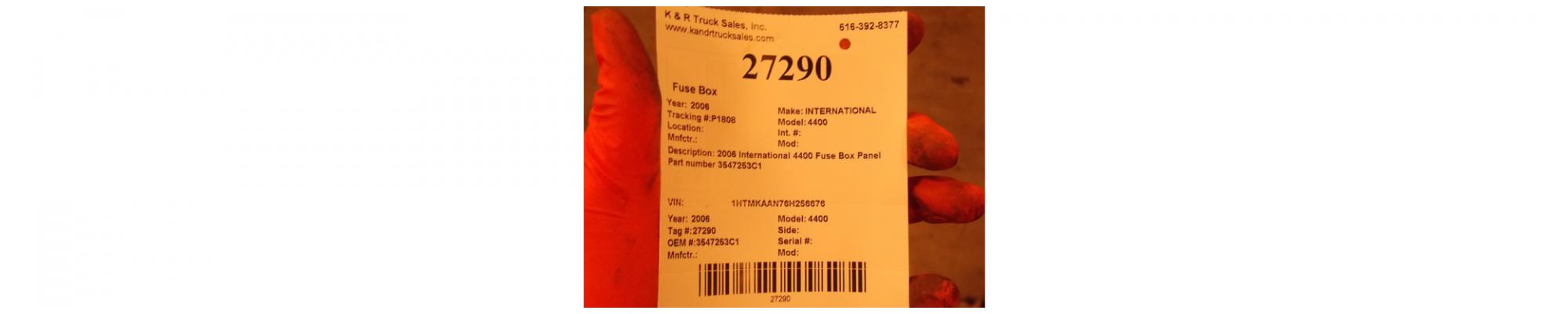 International Truck Fuse Box Location - Wiring Diagram