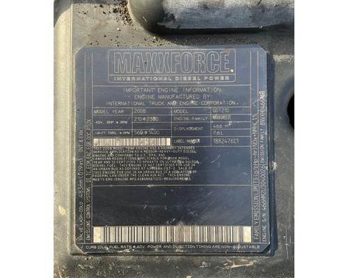  International MAXXFORCE DT Engine Assembly #